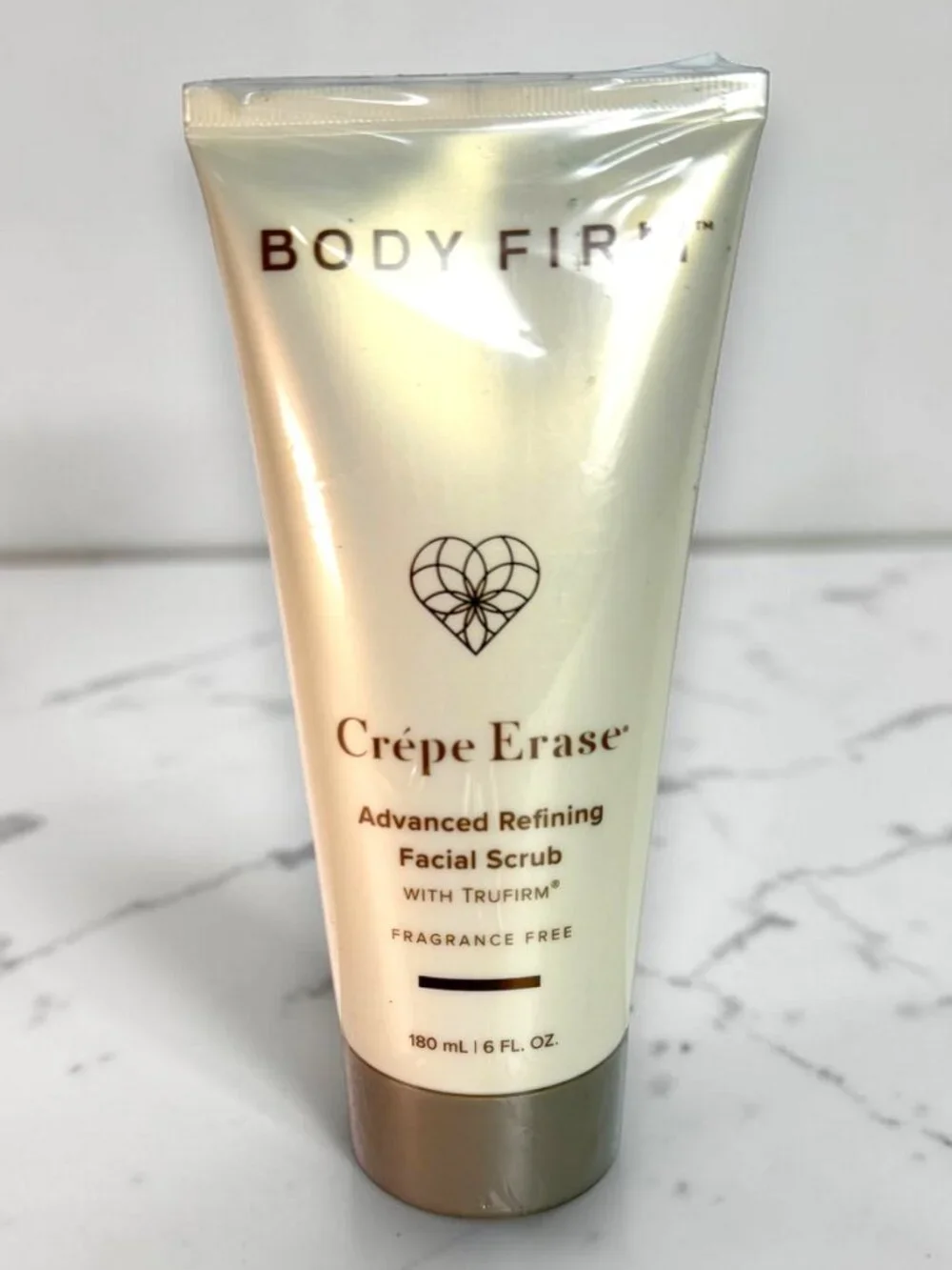 Body Firm Crepe Erase Advanced Refining Facial Scrub Fragrance Free 6 fl.oz. - Picture 1 of 2